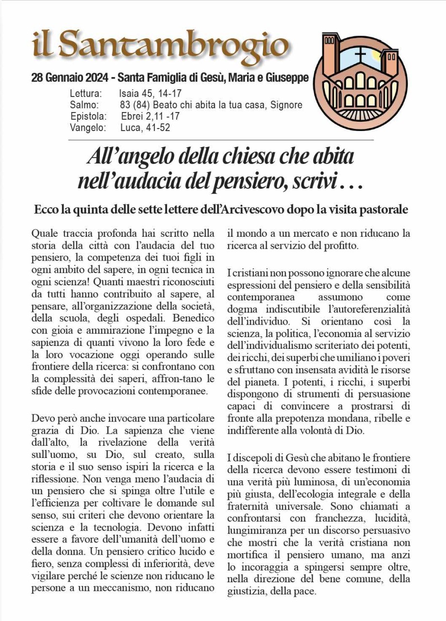 Il Santambrogio 28 Gennaio