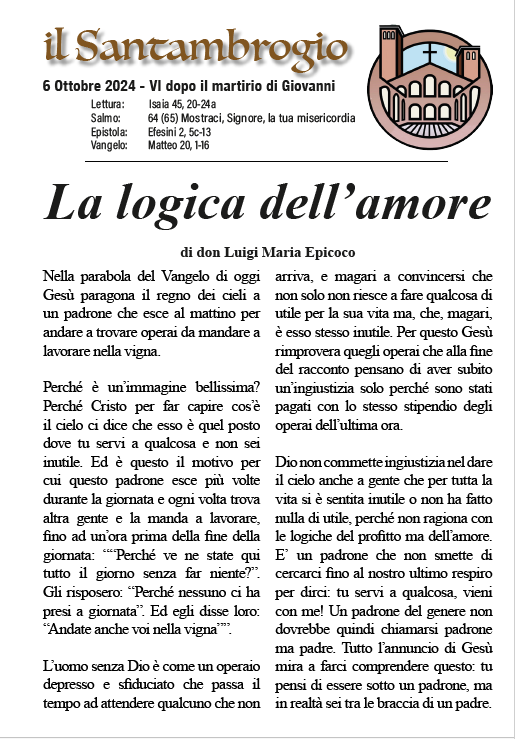 Il Santambrogio 6 Ottobre