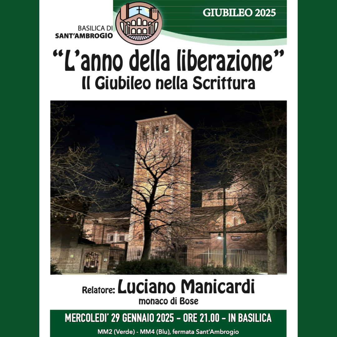 “L’anno della liberazione”. Il Giubileo nella Scrittura di Luciano Manicardi