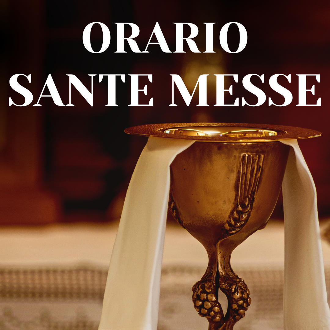 Orari Sante Messe e Confessioni