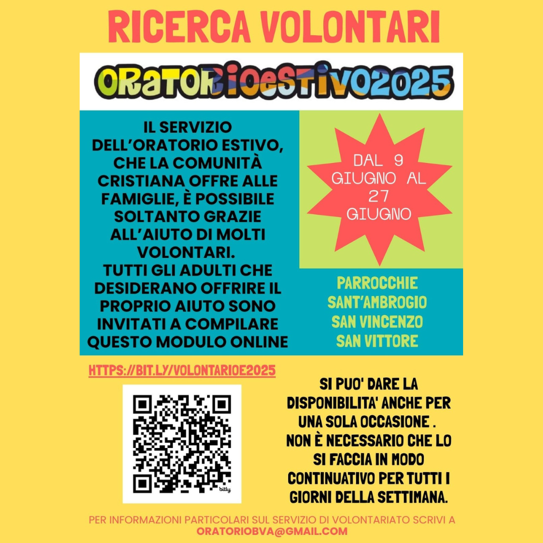 Ricerca Volontari