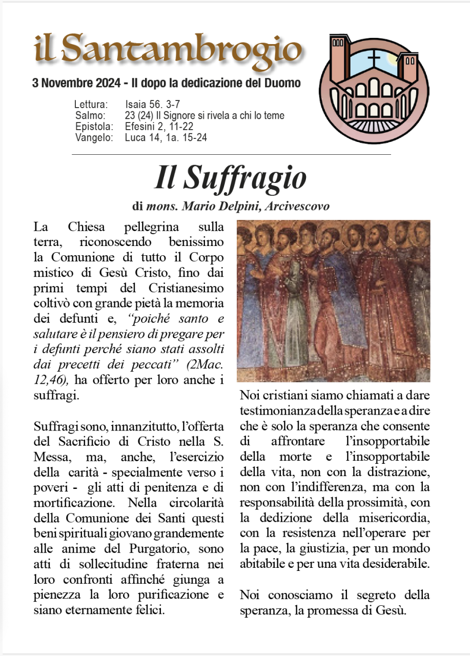 Il Santambrogio 3 Novembre