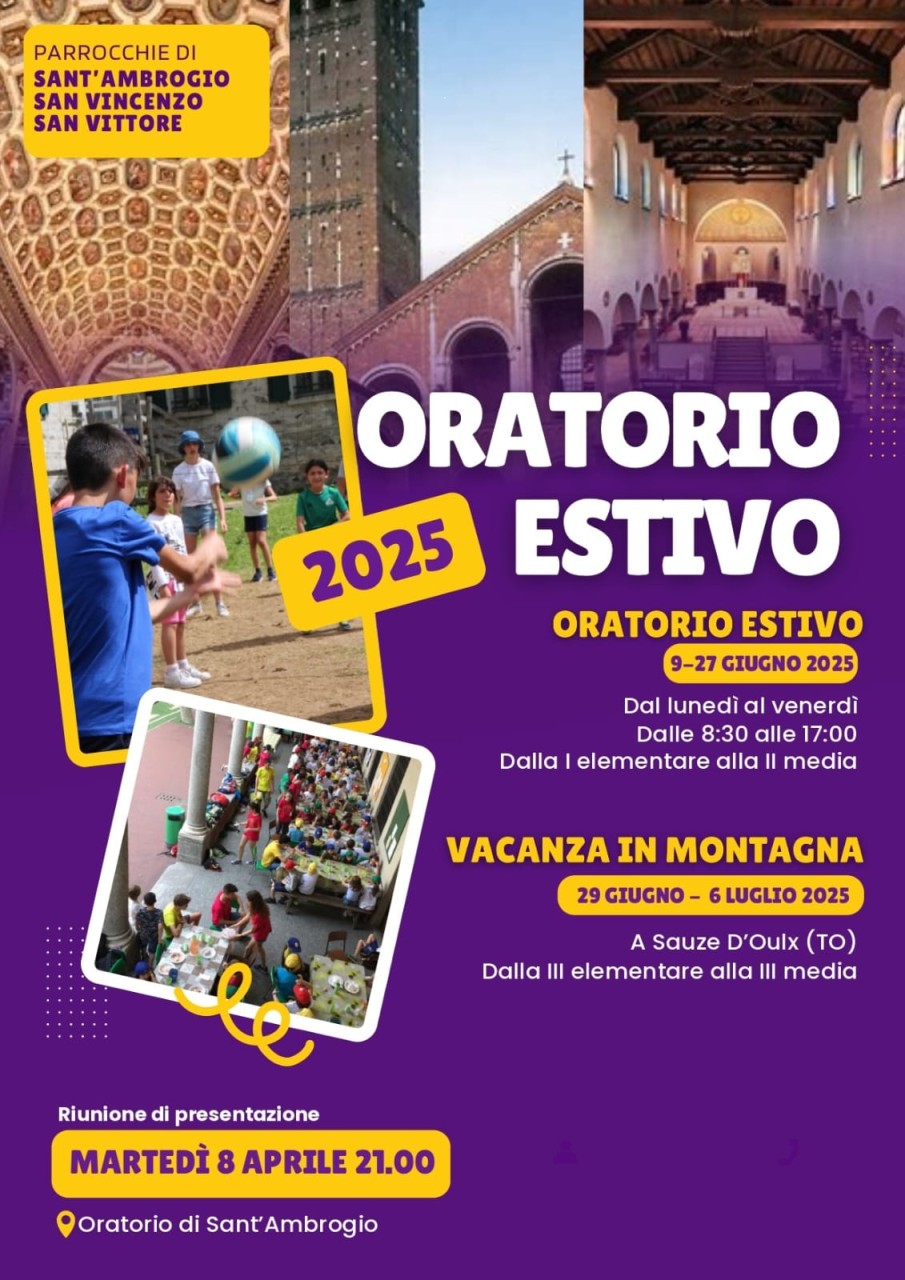 Oratorio Estivo 2025