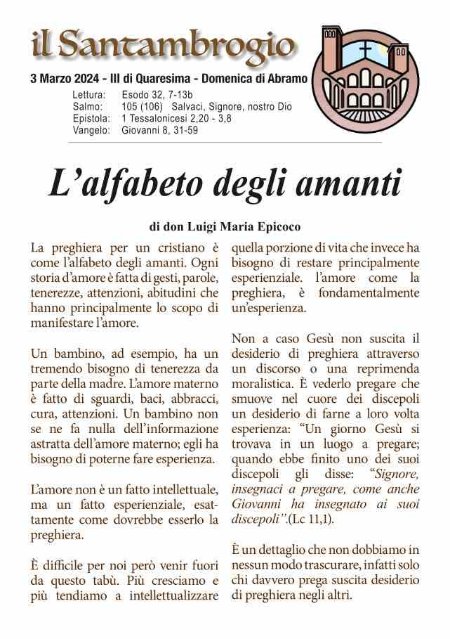 Il Santambrogio 3 Marzo
