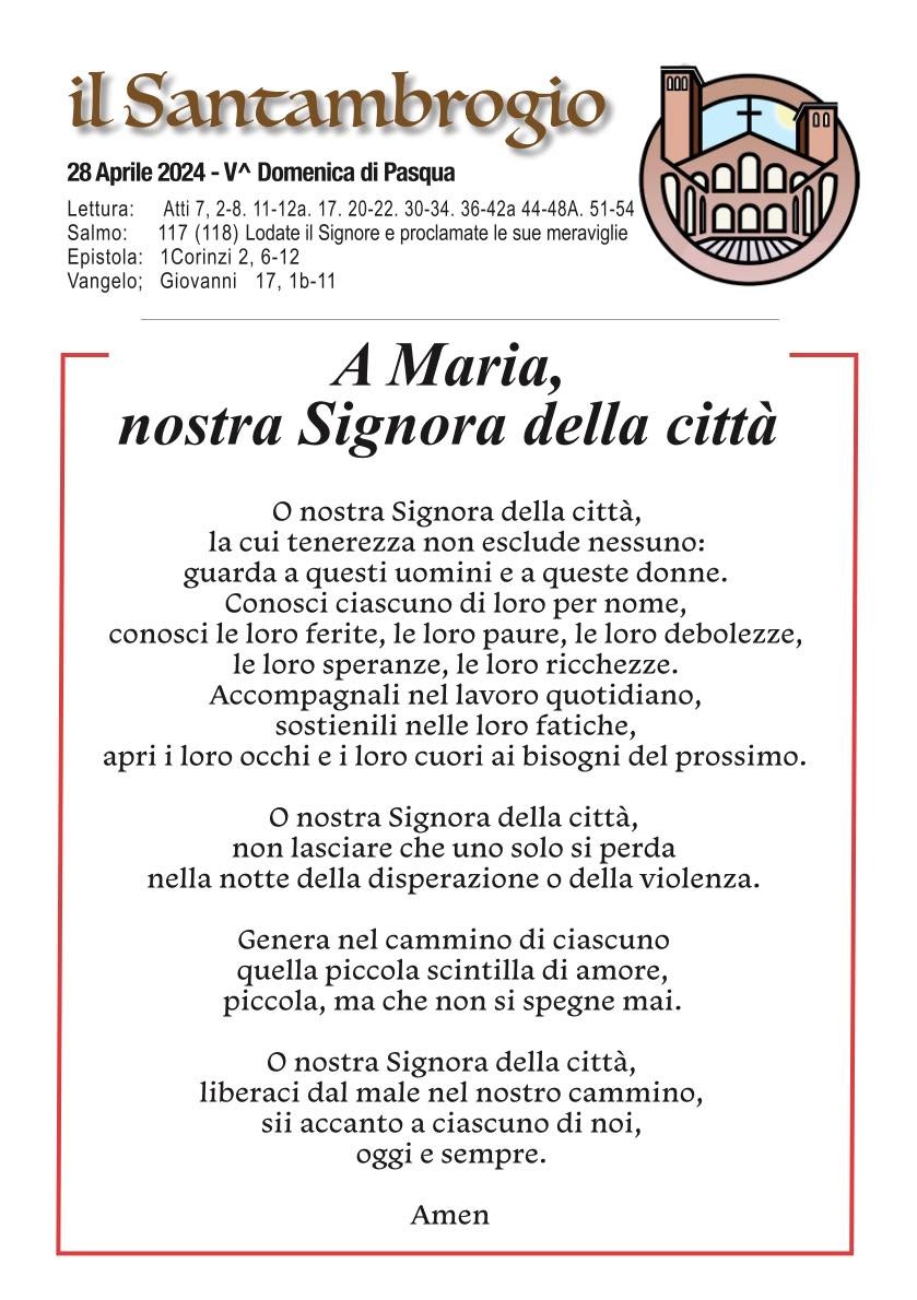 Il Santambrogio 28 Aprile