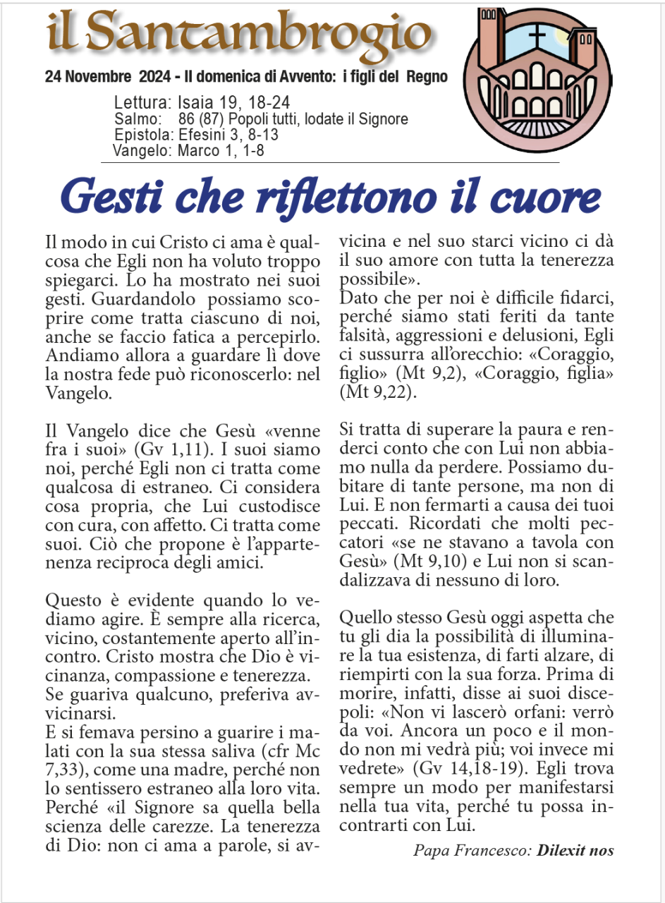 Il Santambrogio 24 Novembre