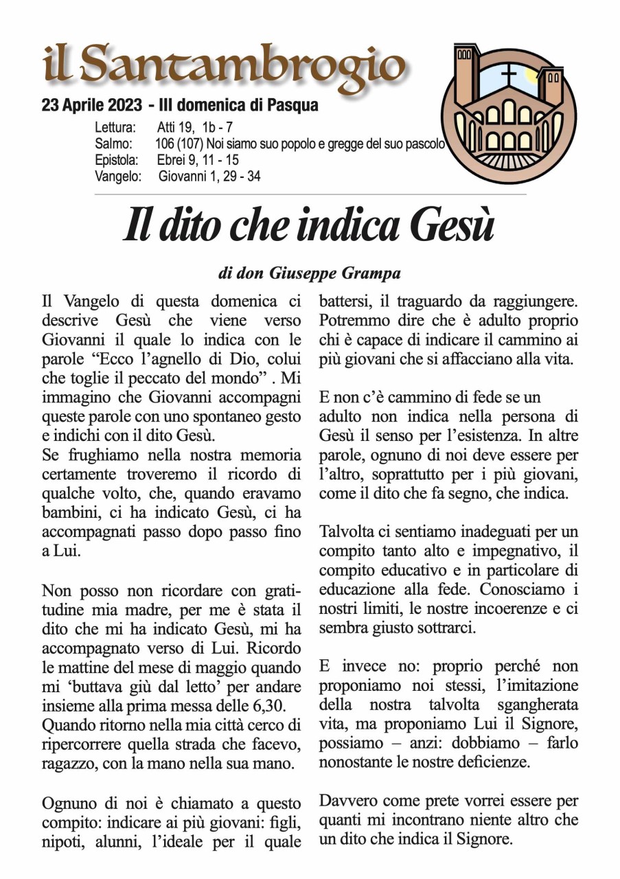 Il Santambrogio 23 Aprile