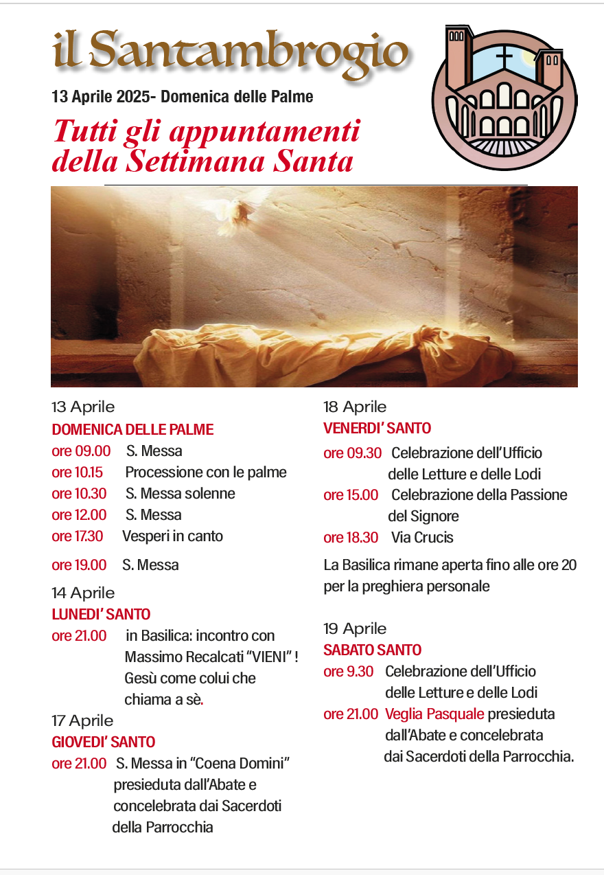 Il Santambrogio 13 aprile