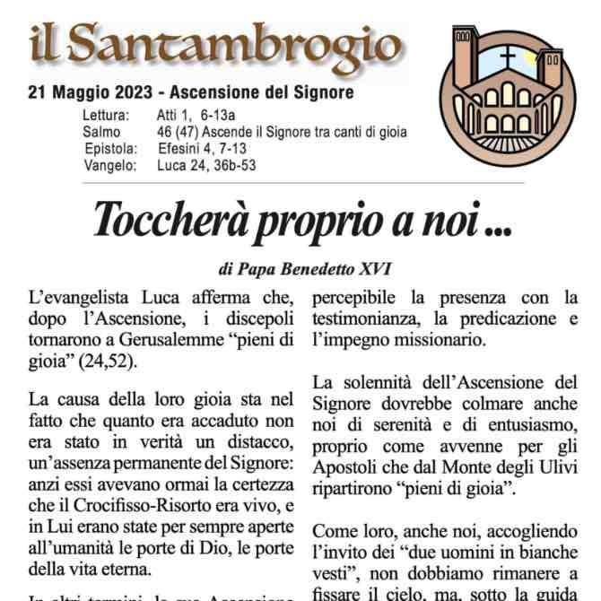 Il Santambrogio 21 Maggio