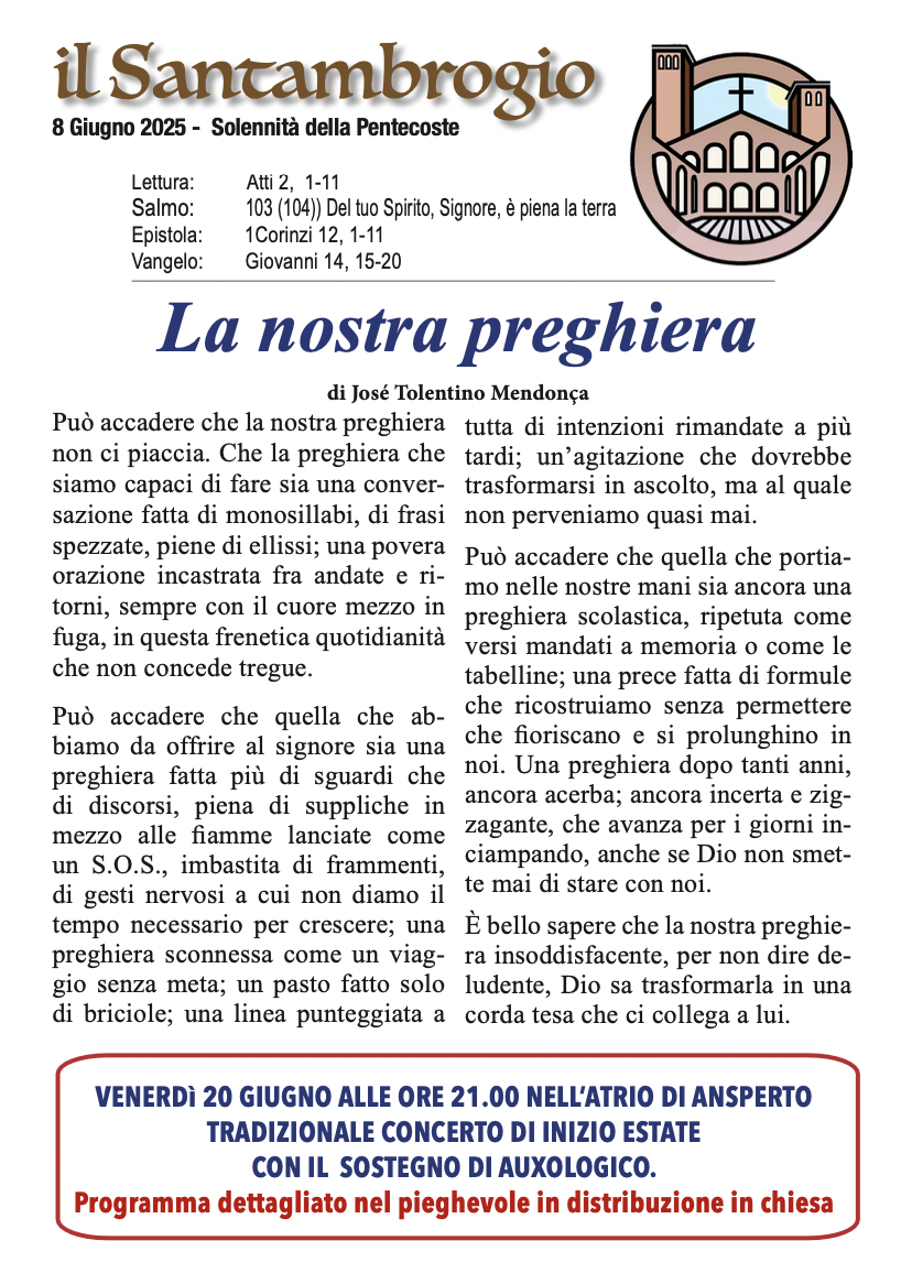 Il Santambrogio 8 giugno