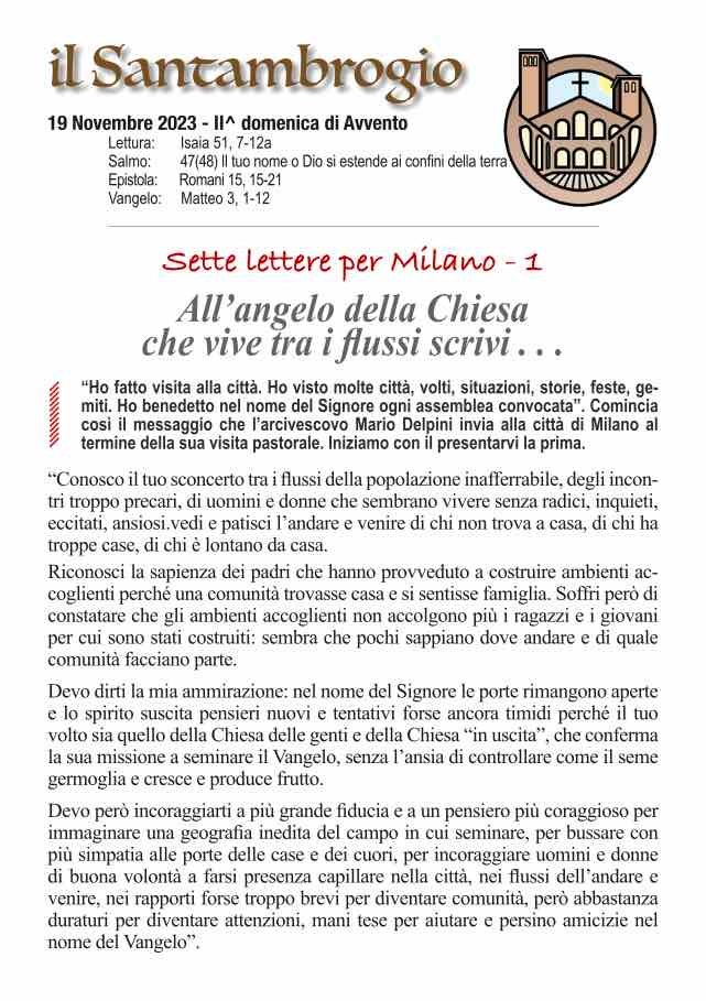Il Santambrogio 26 Novembre