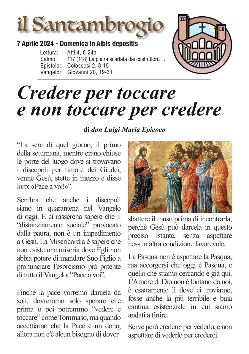 Il Santambrogio 7 Aprile