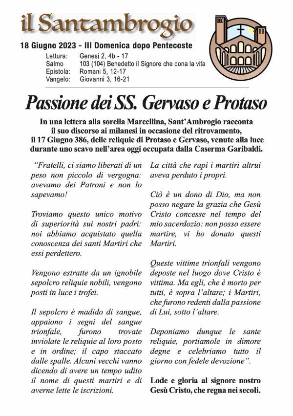 Il Santambrogio 18 Giugno