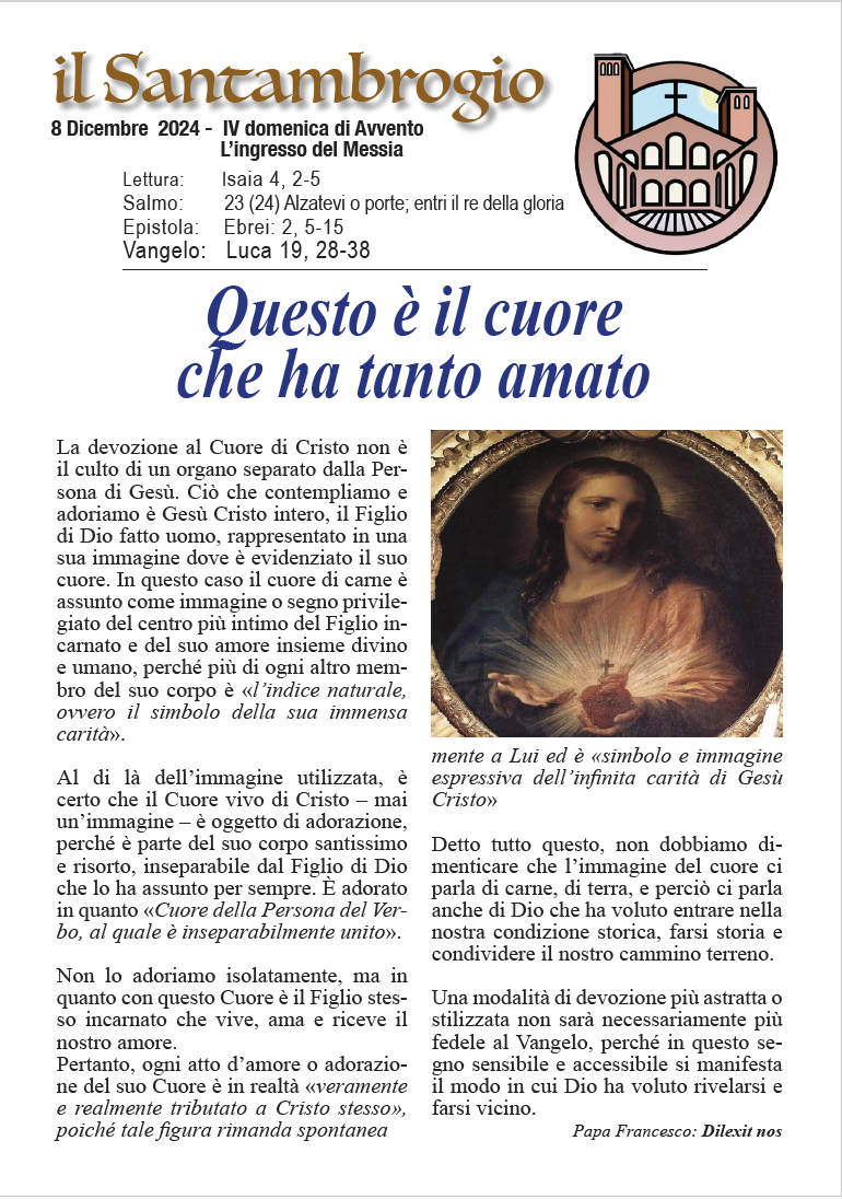 Il Santambrogio 8 Dicembre 2024