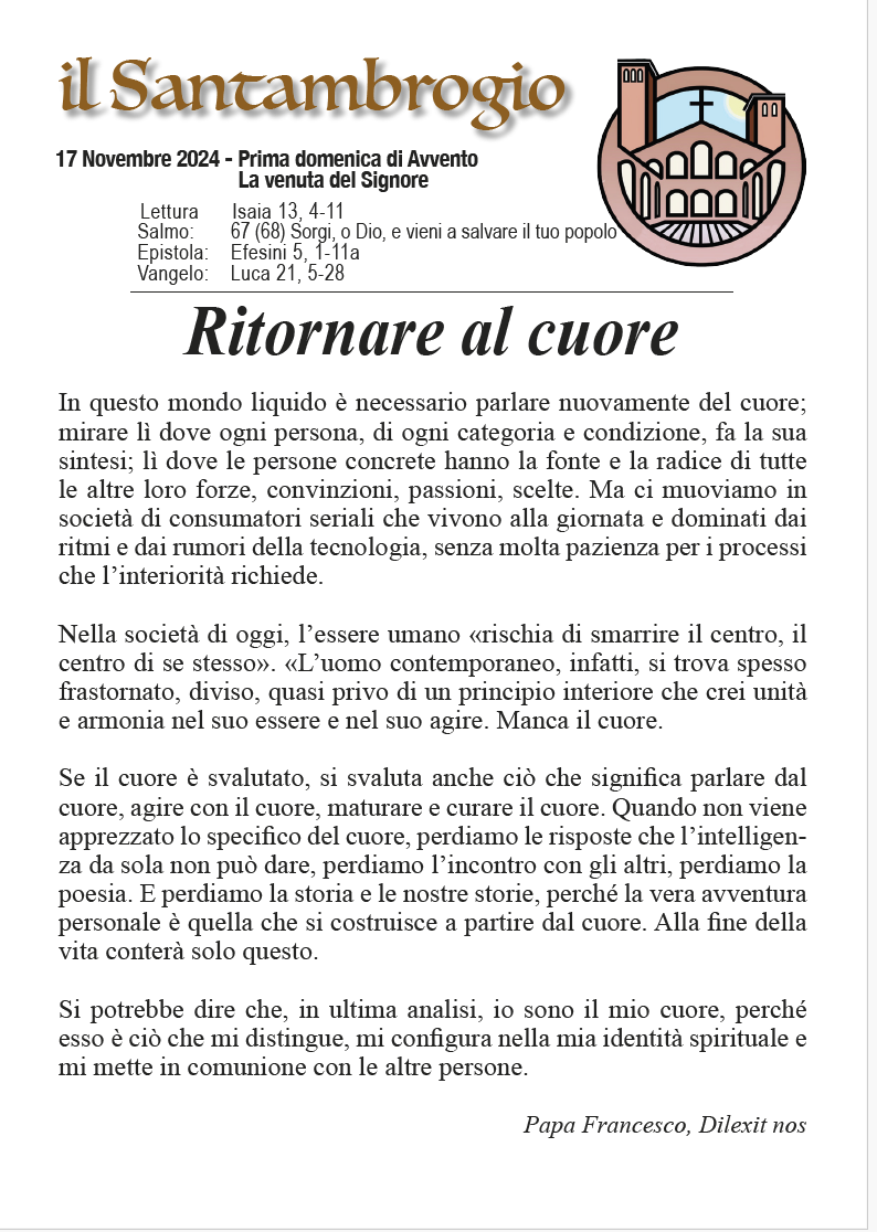 Il Santambrogio 17 Novembre