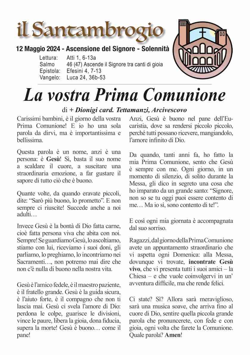 Il Santambrogio 12 Maggio