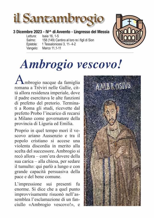 Il Santambrogio 3 Dicembre