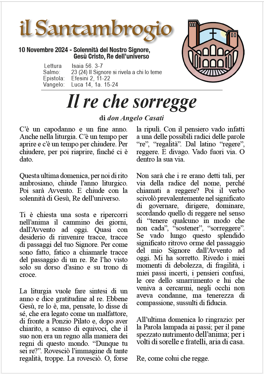 Il Santambrogio 10 Novembre