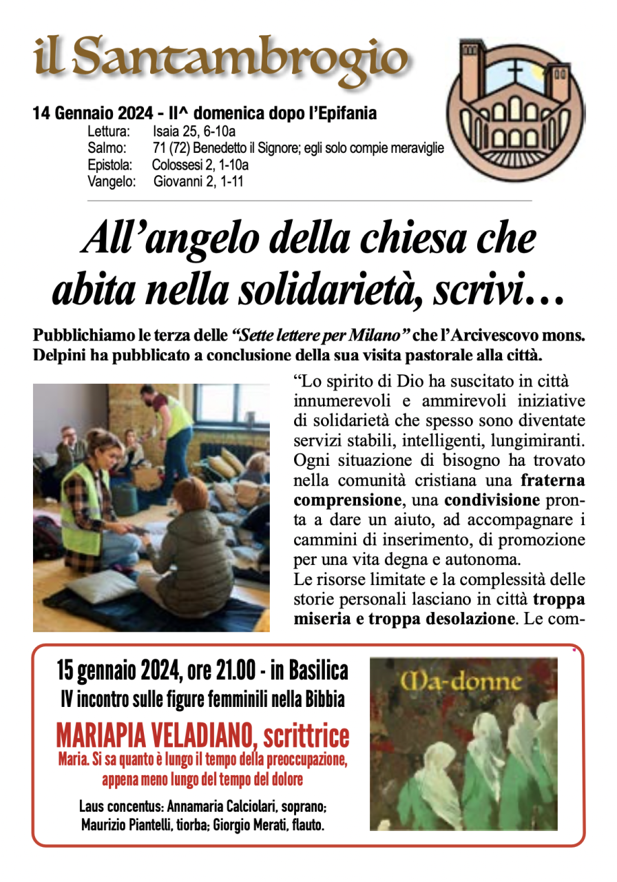 Il Santambrogio 14 Gennaio